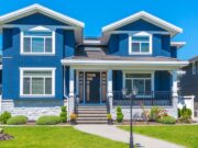 Blue Exterior House Paint