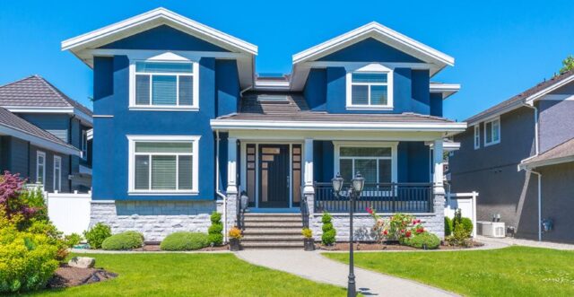 Blue Exterior House Paint Blue Exterior House Paint