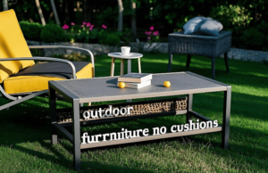 Outdoor Furniture no Cushions: Stylish, Durable, and Low-Maintenance Choices, Best Materials for Outdoor Furniture outdoor furniture no cushions