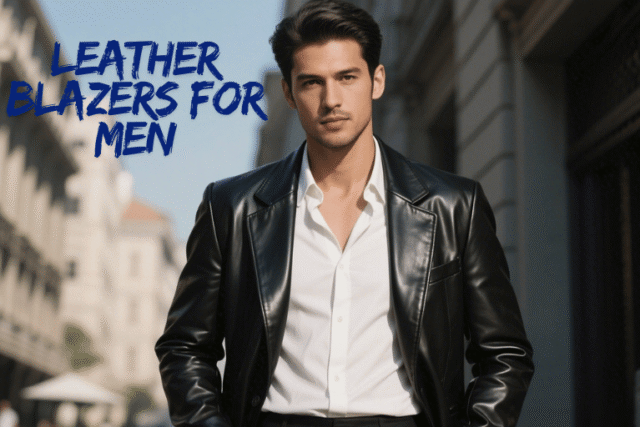 Leather Blazers for Men