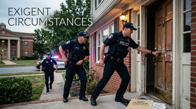 Exigent Circumstances Exigent Circumstances