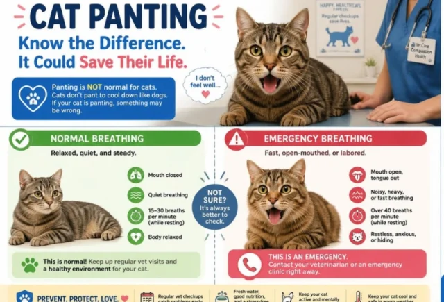 Why Is My Cat Panting (1) Why Is My Cat Panting